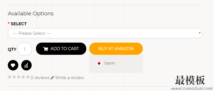 在opencart添加Buy on Amazon跳转购买按钮