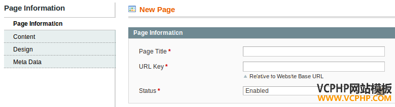 add cms page to magento store 2